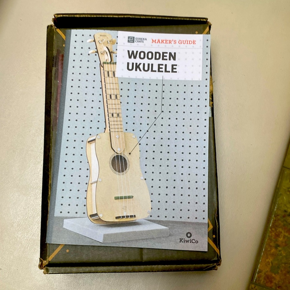 Wooden ukulele- Steam Kit